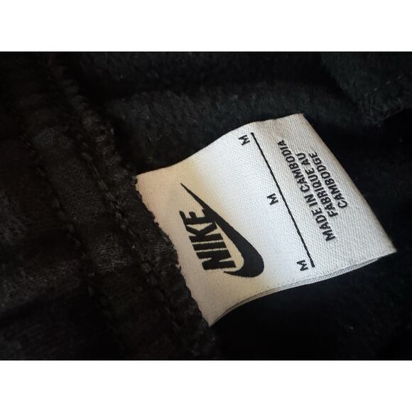 Nike Club Fleece Jogger Mens Medium Drawstring All Over Print Logo Pants - Picture 3 of 12
